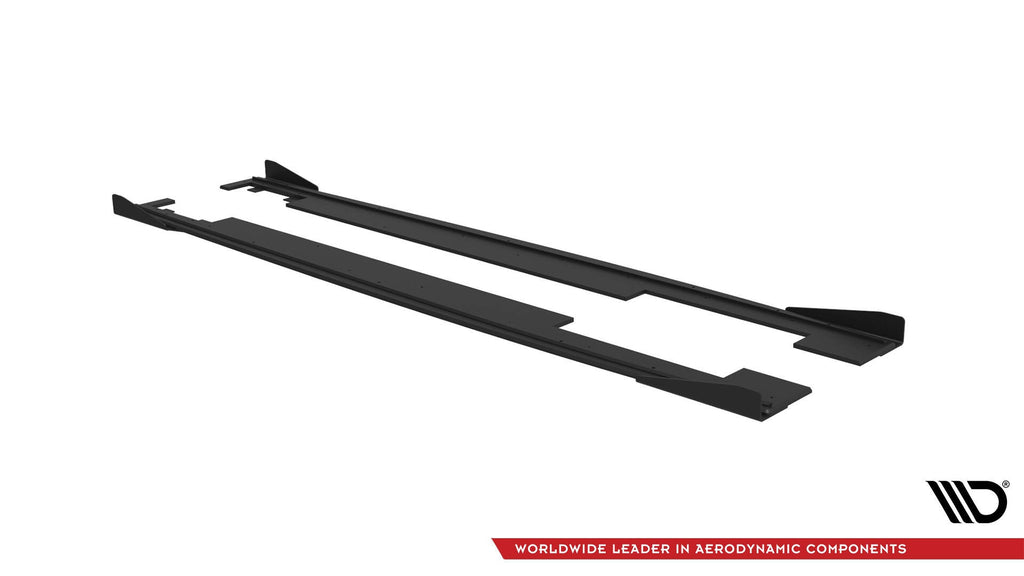 Difusores de taloneras Street Pro + flaps para Audi A7 RS7 LOOK C7
