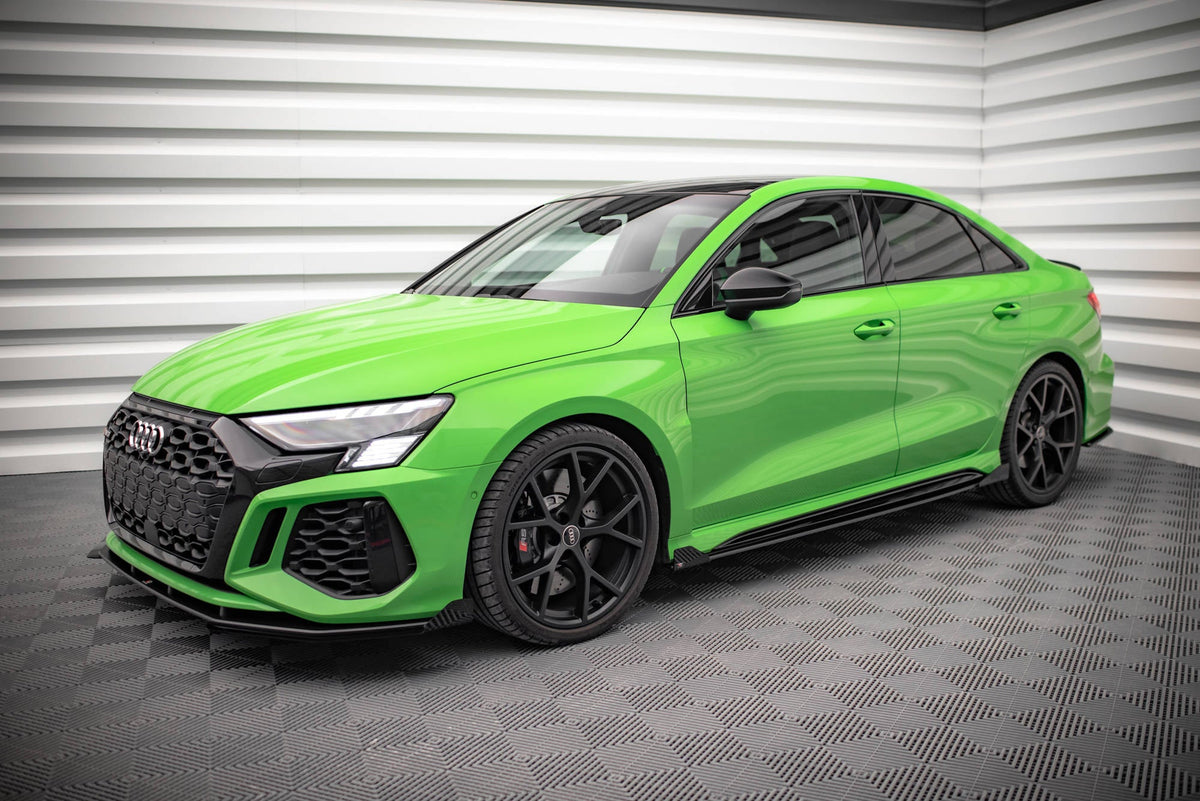 Difusores de taloneras Street Pro + flaps para Audi RS3 Sedan 8Y
