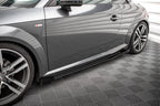 Difusores de taloneras Street Pro + flaps para Audi TT S / S-Line 8S