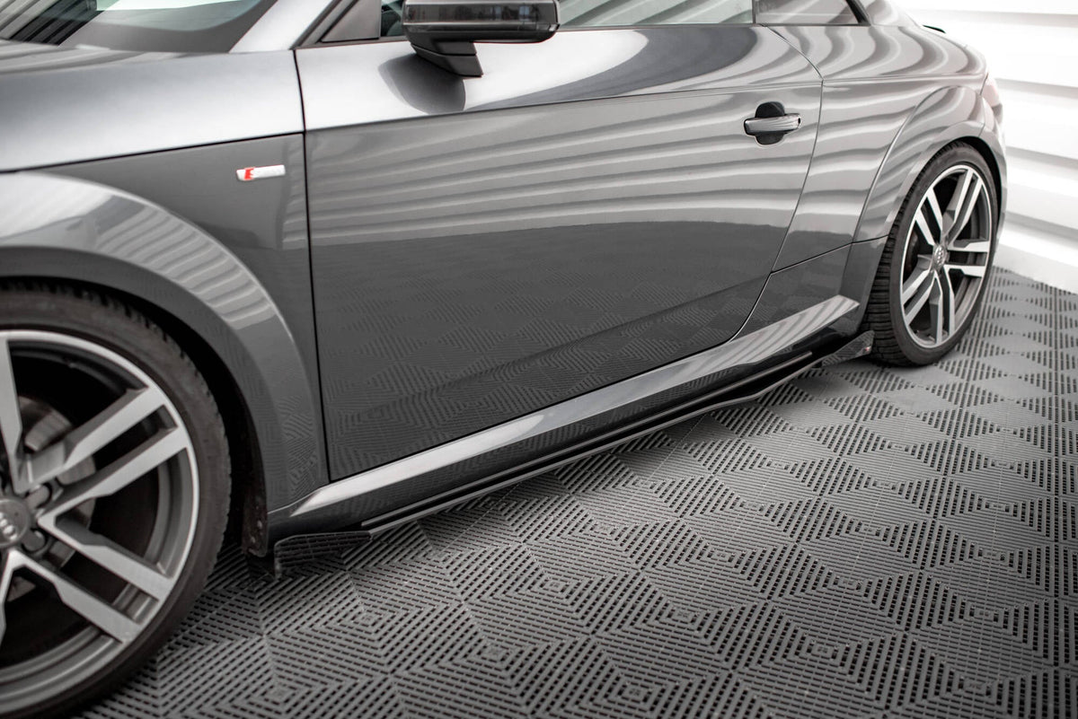 Difusores de taloneras Street Pro + flaps para Audi TT S / S-Line 8S