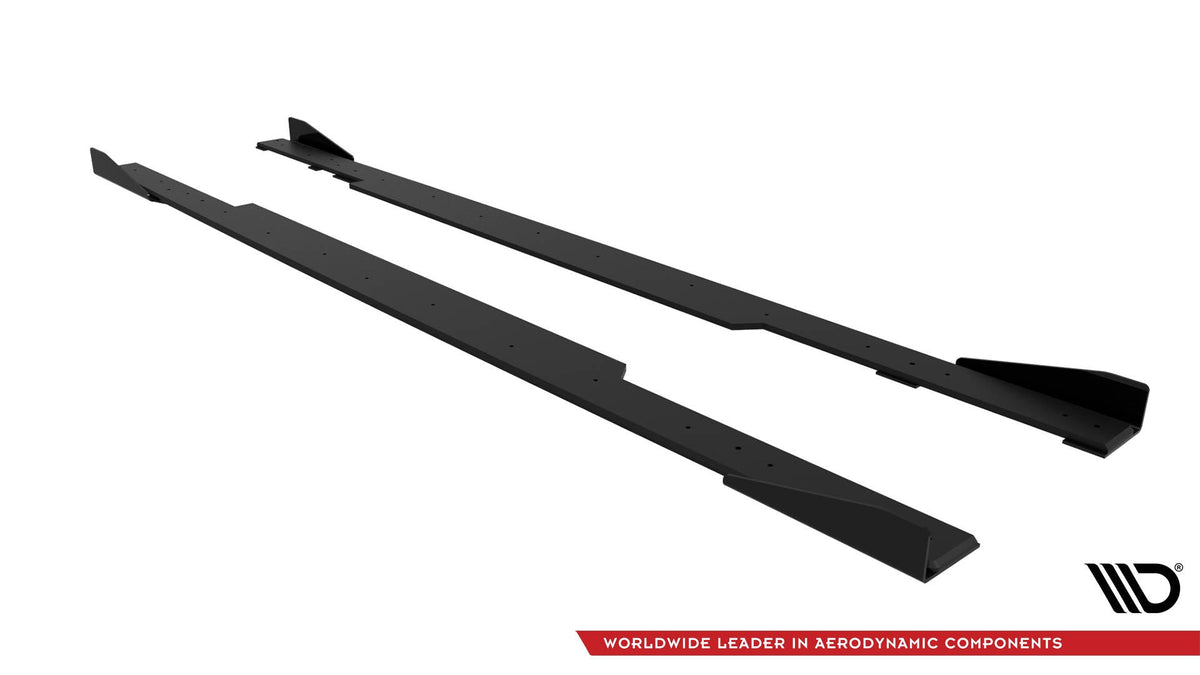 Difusores de taloneras Street Pro + flaps para BMW 2 Coupe G42