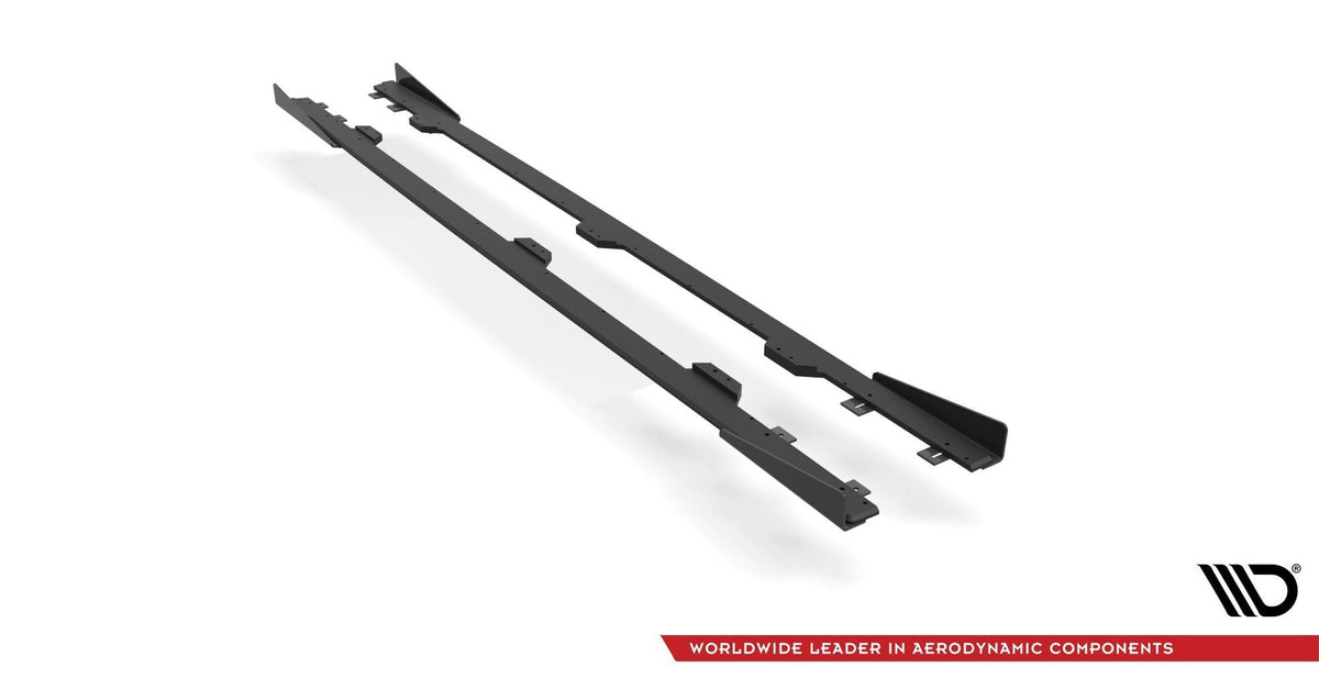 Difusores de taloneras Street Pro + flaps para BMW 4 M-Pack / M440i G22 / G23 / G22 Facelift / G23 Facelift