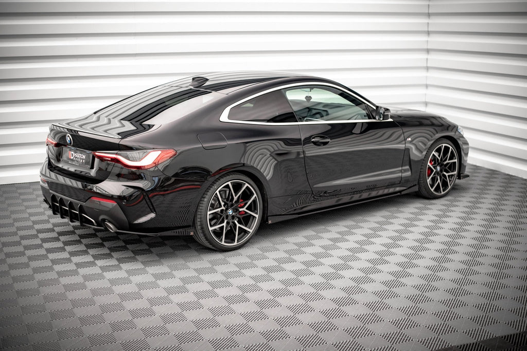 Difusores de taloneras Street Pro + flaps para BMW 4 M-Pack / M440i G22 / G23 / G22 Facelift / G23 Facelift
