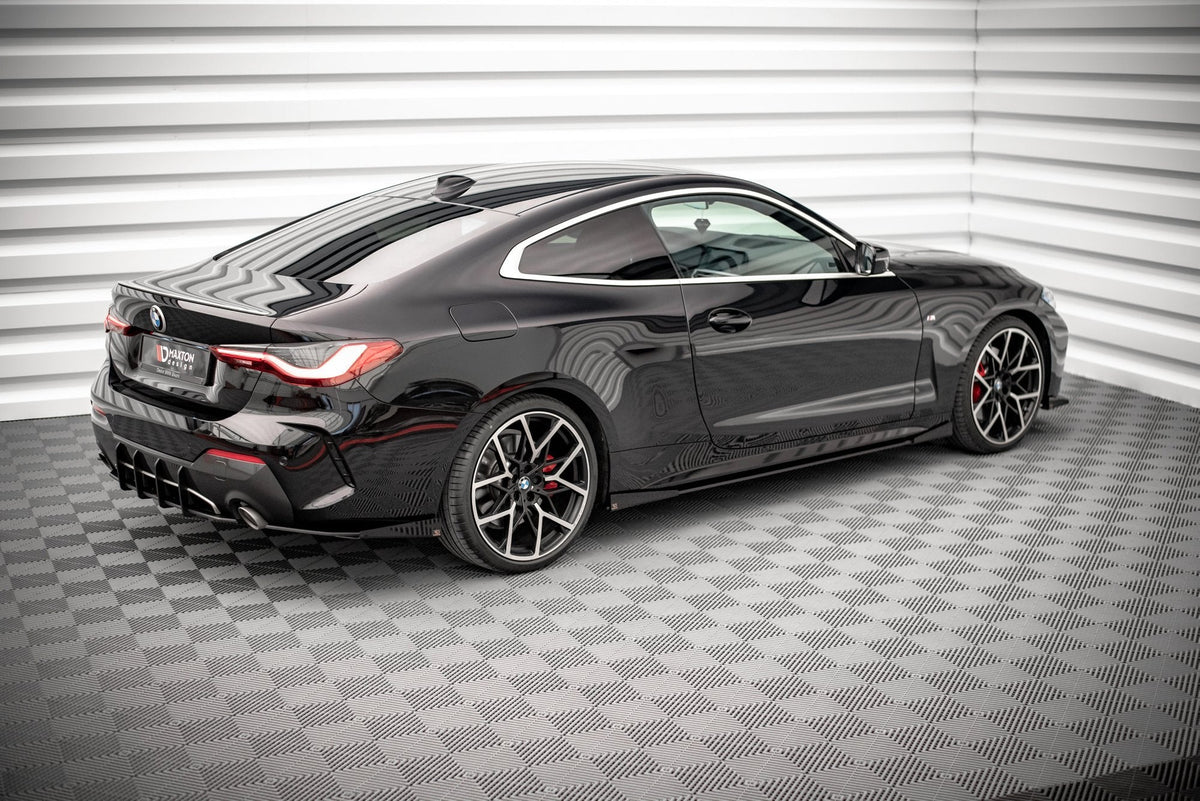 Difusores de taloneras Street Pro + flaps para BMW 4 M-Pack / M440i G22 / G23 / G22 Facelift / G23 Facelift