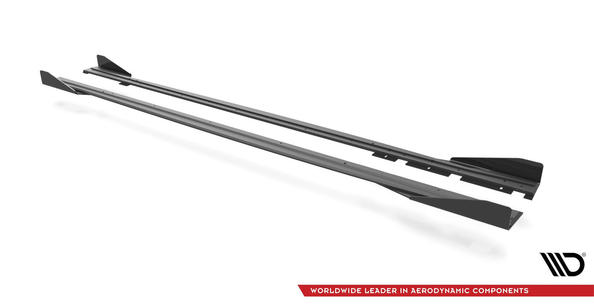 Difusores de taloneras Street Pro + flaps para BMW M2 F87