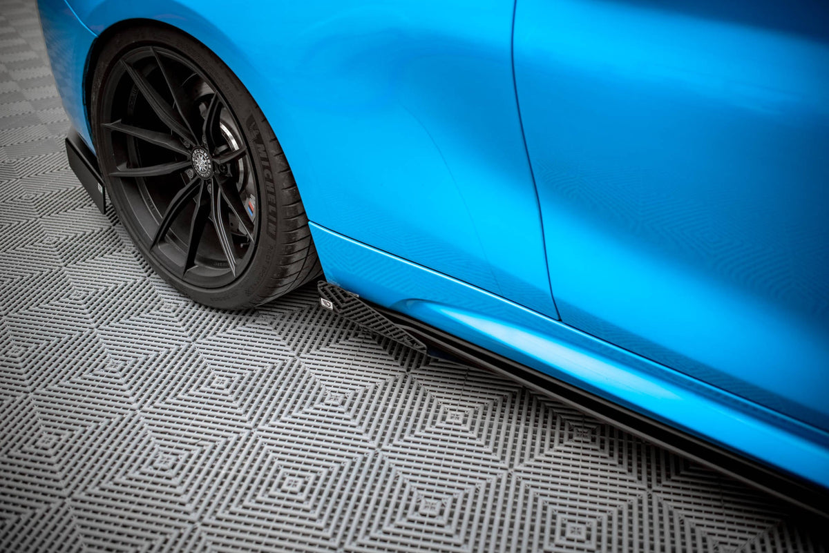 Difusores de taloneras Street Pro + flaps para BMW M2 F87