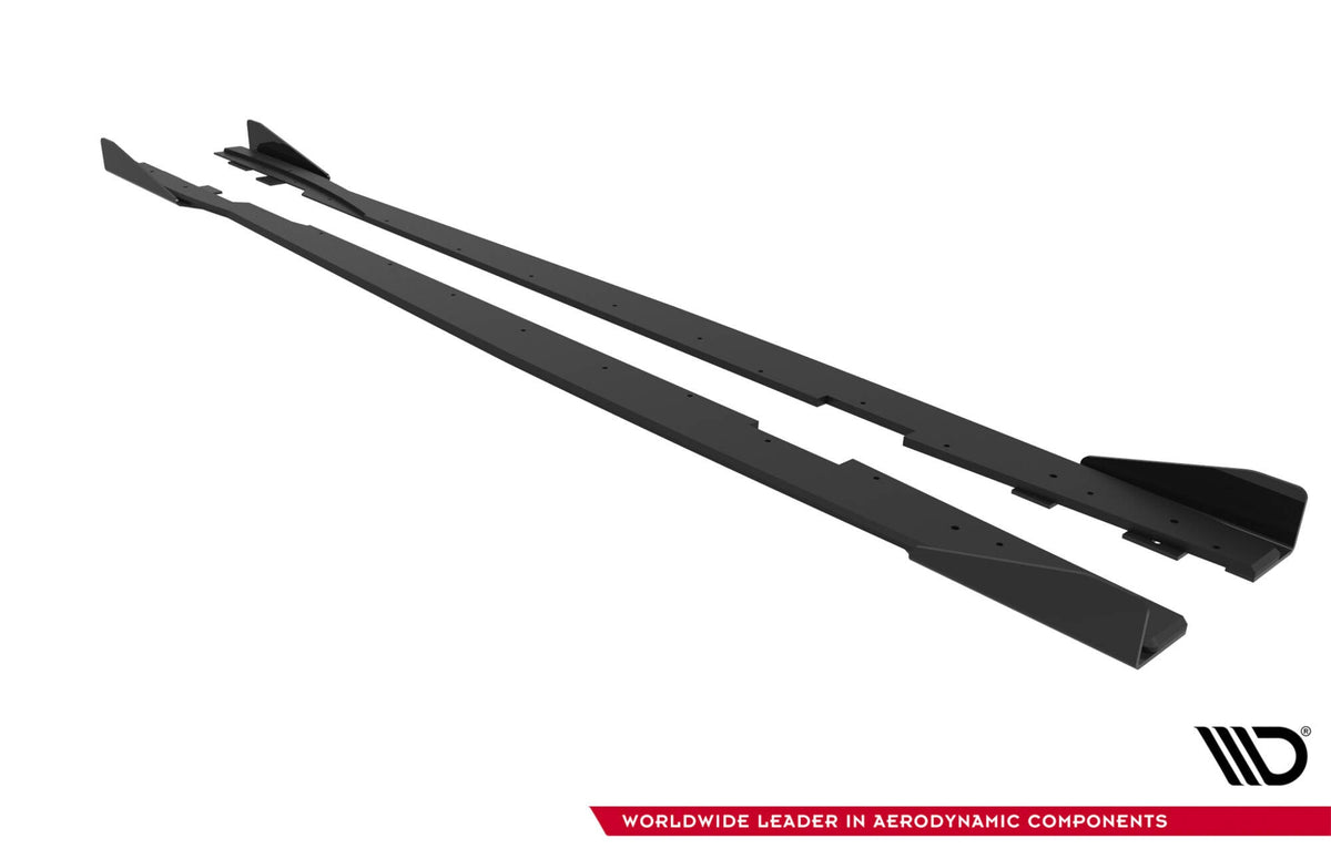 Difusores de taloneras Street Pro + flaps para Ford Focus ST Mk3 Facelift