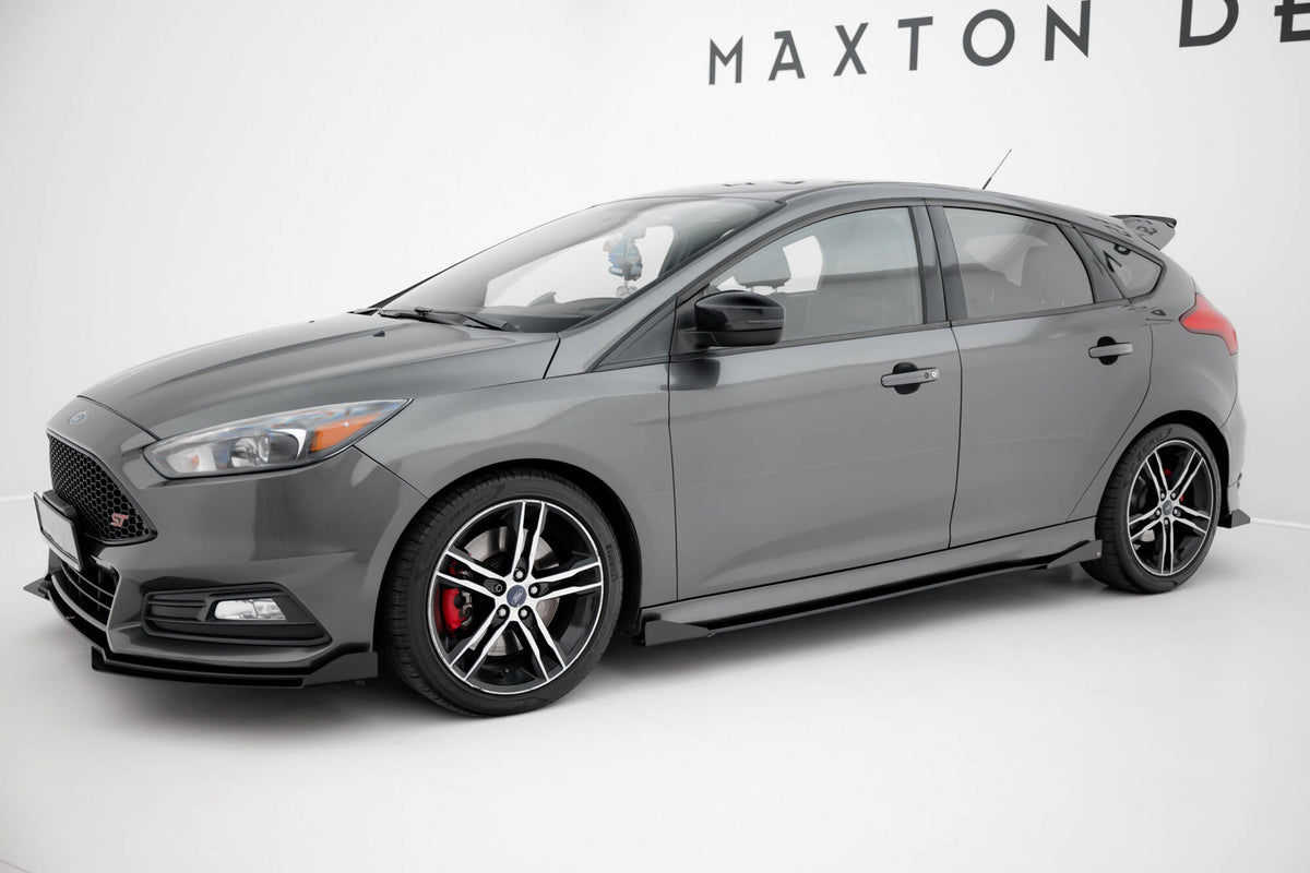Difusores de taloneras Street Pro + flaps para Ford Focus ST Mk3 Facelift
