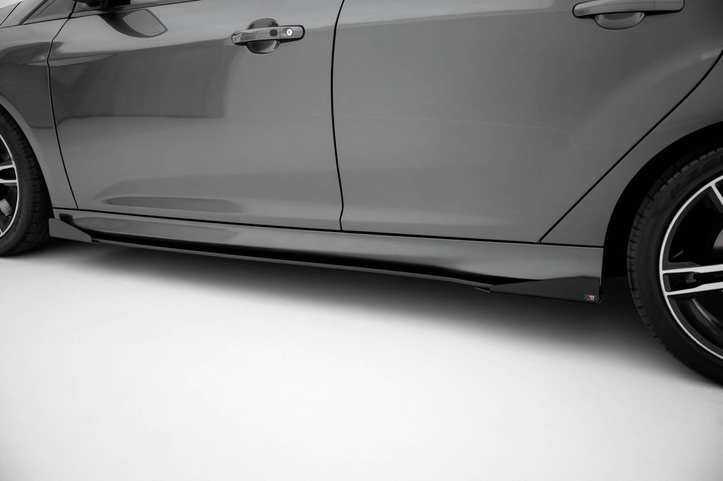 Difusores de taloneras Street Pro + flaps para Ford Focus ST Mk3 Facelift