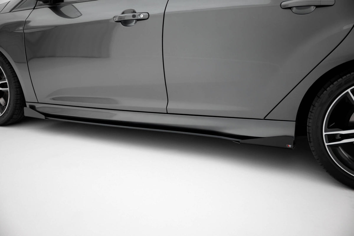 Difusores de taloneras Street Pro + flaps para Ford Focus ST Mk3 Facelift