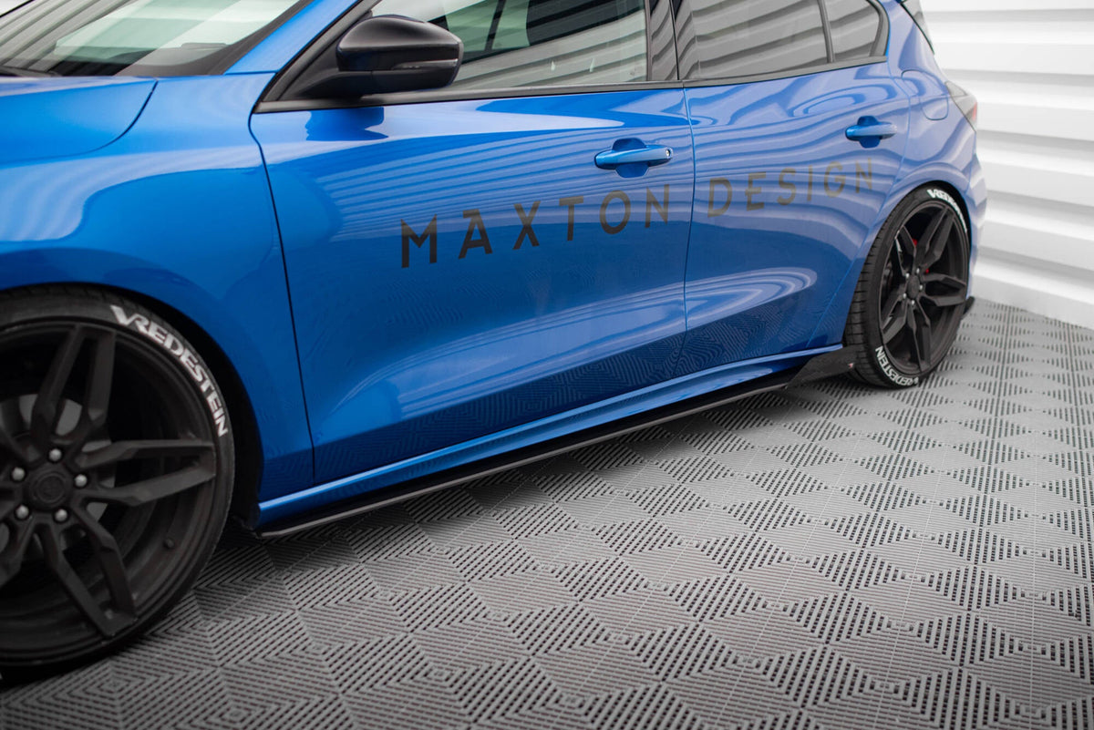 Difusores de taloneras Street Pro + flaps para Ford Focus ST / ST-Line Mk4