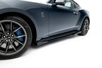 Difusores de taloneras Street Pro + flaps para Ford Mustang Dark Horse Mk7