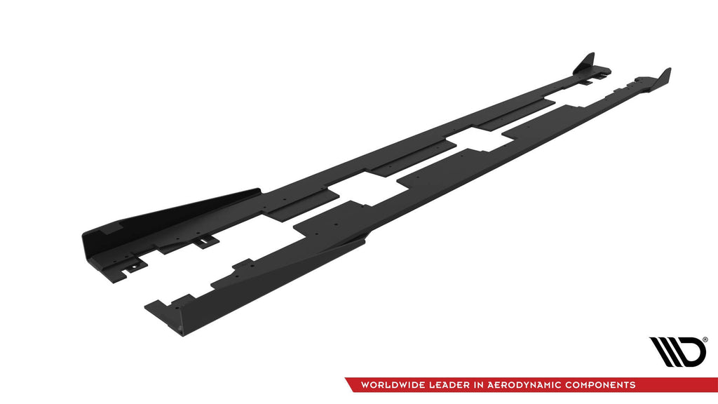 Difusores de taloneras Street Pro + flaps para Honda Civic Mk10