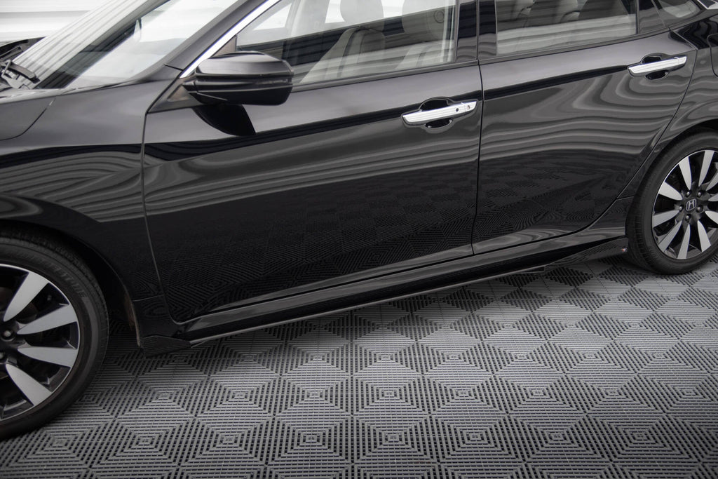 Difusores de taloneras Street Pro + flaps para Honda Civic Mk10