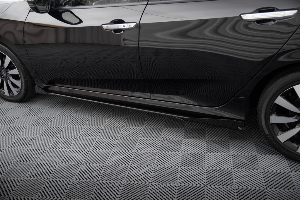 Difusores de taloneras Street Pro + flaps para Honda Civic Mk10