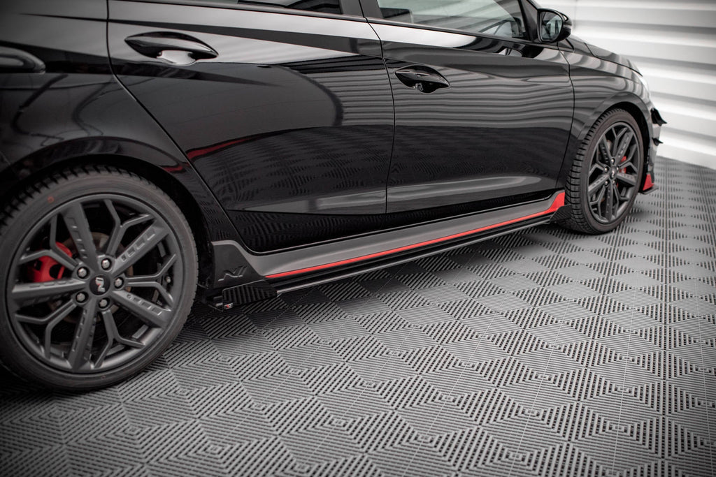 Difusores de taloneras Street Pro + flaps para Hyundai I20 N Mk3