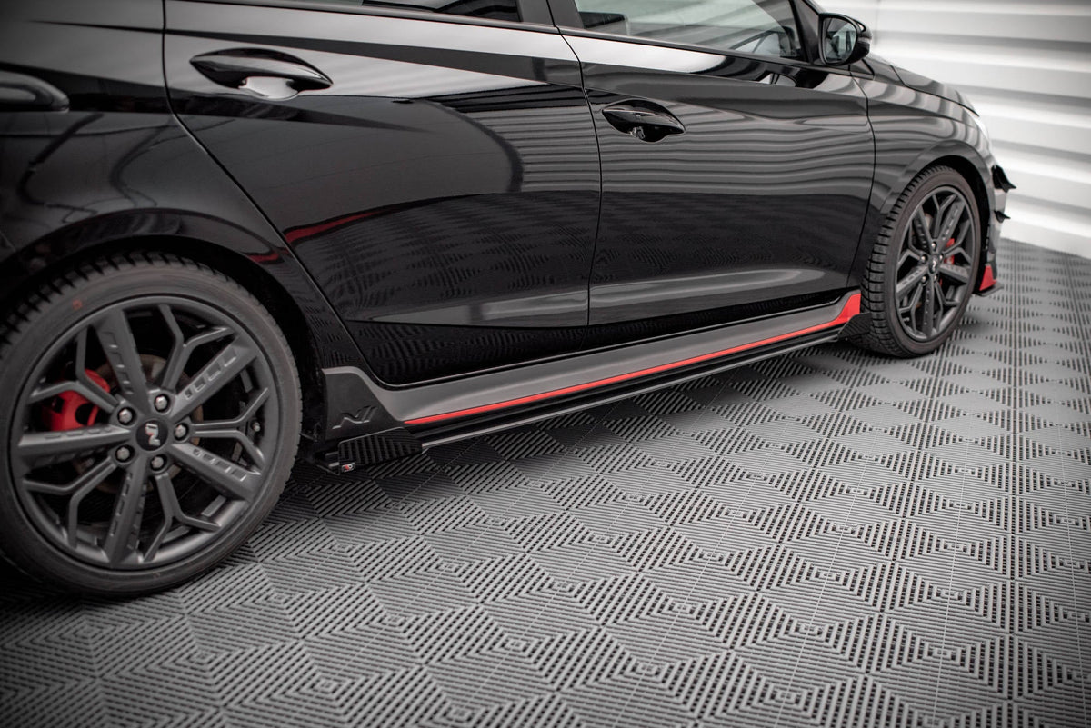 Difusores de taloneras Street Pro + flaps para Hyundai I20 N Mk3