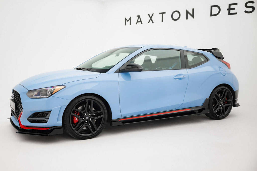 Difusores de taloneras Street Pro + flaps para Hyundai Veloster N Mk2