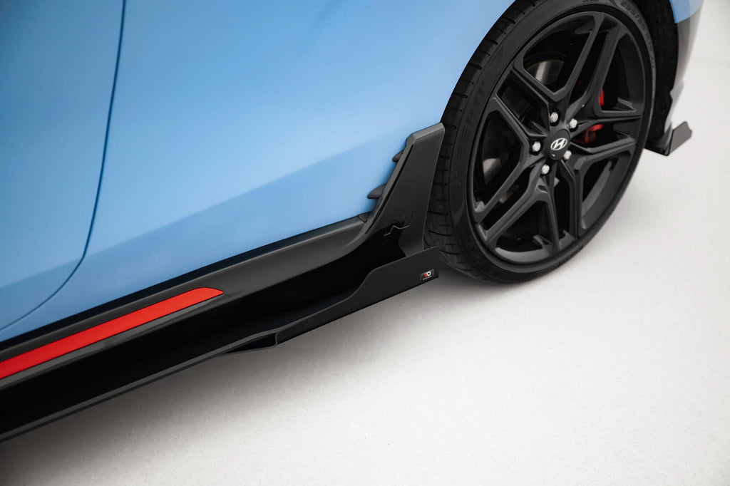 Difusores de taloneras Street Pro + flaps para Hyundai Veloster N Mk2
