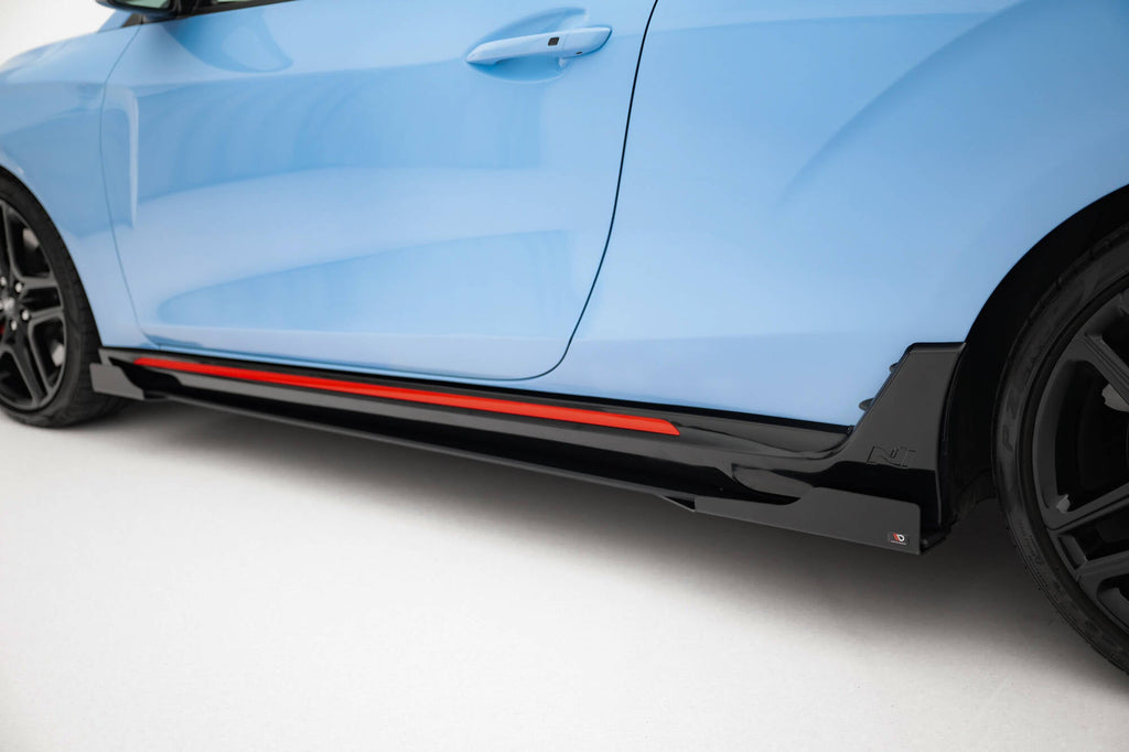 Difusores de taloneras Street Pro + flaps para Hyundai Veloster N Mk2