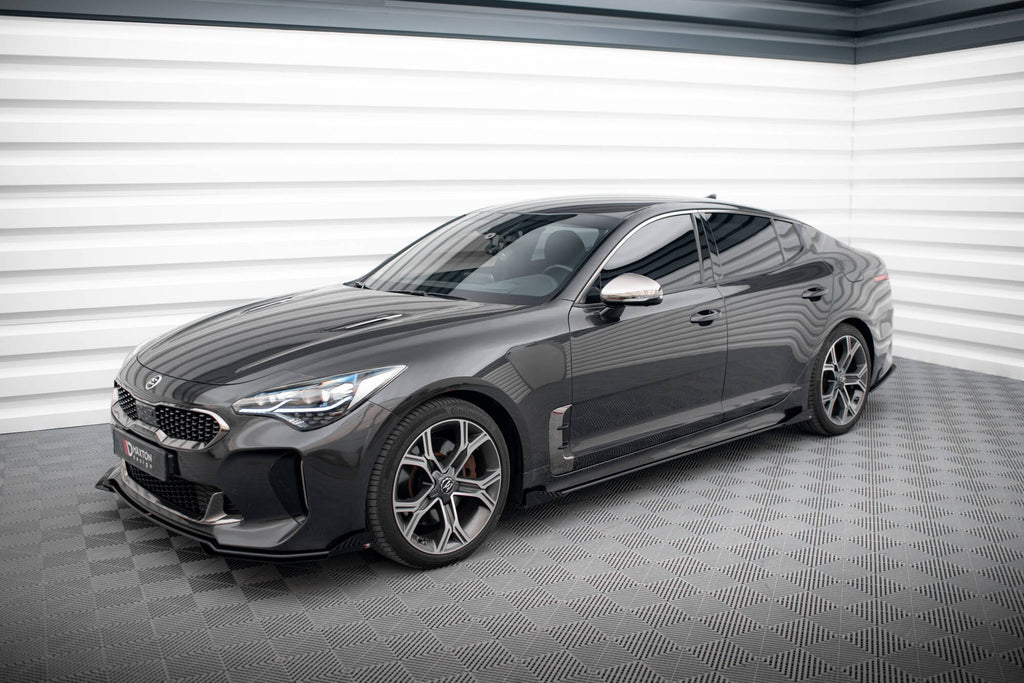 Difusores de taloneras Street Pro + flaps para Kia Stinger GT / GT-Line / Standard Mk1