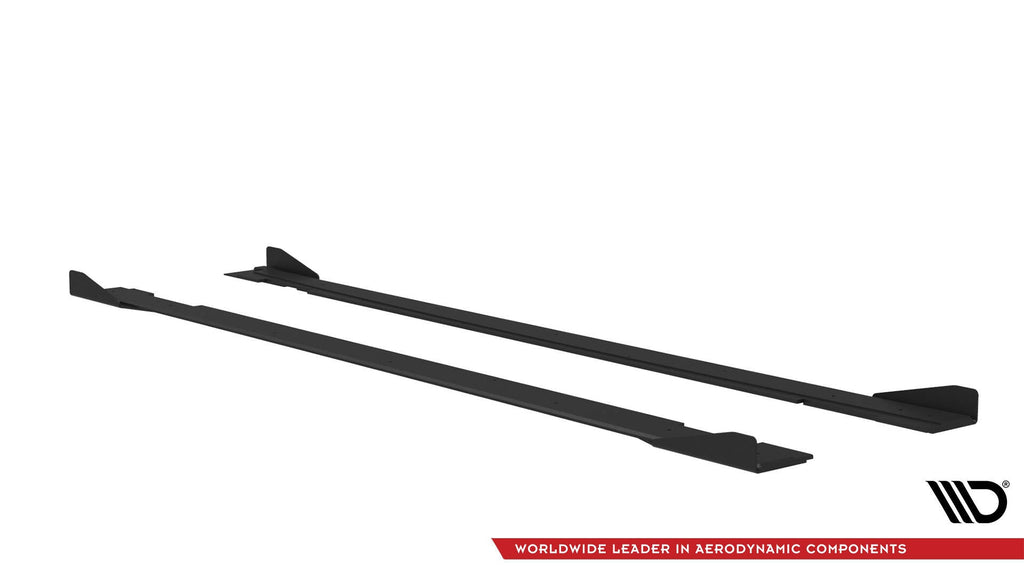 Difusores de taloneras Street Pro + flaps para Kia Stinger GT / GT-Line / Standard Mk1