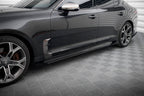 Difusores de taloneras Street Pro + flaps para Kia Stinger GT / GT-Line / Standard Mk1