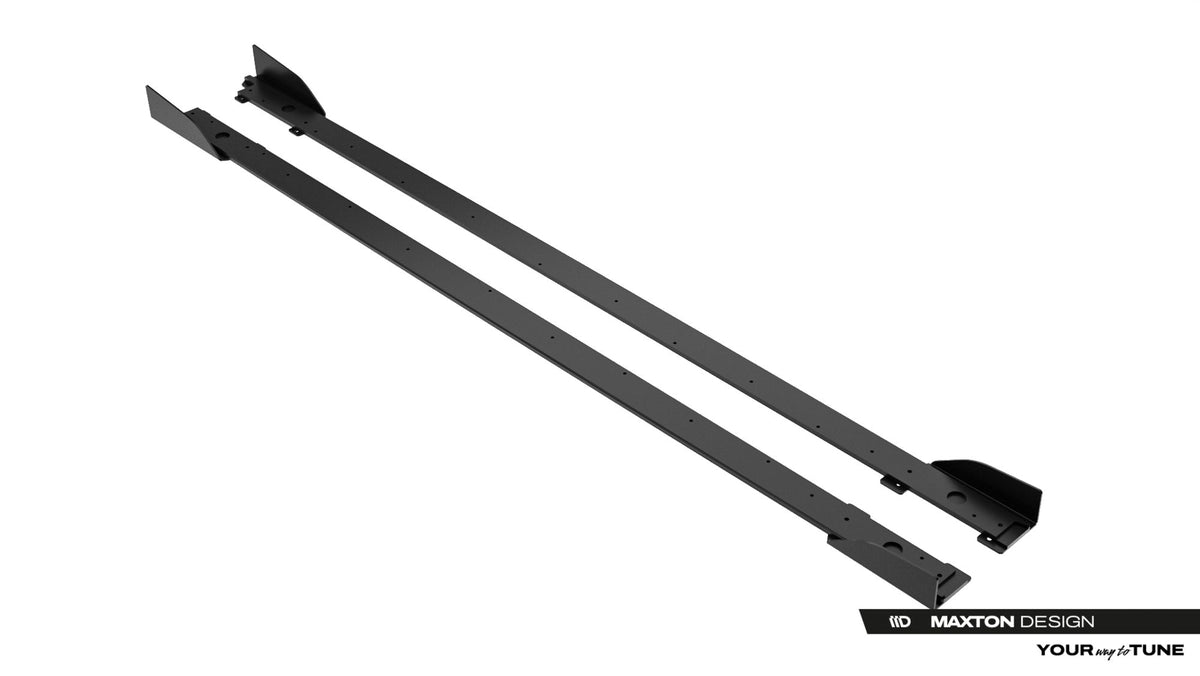 Difusores de taloneras Street Pro + flaps para Lexus IS 500 Mk3 Facelift 2 (XE30)