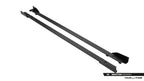 Difusores de taloneras Street Pro + flaps para Lexus IS 500 Mk3 Facelift 2 (XE30)