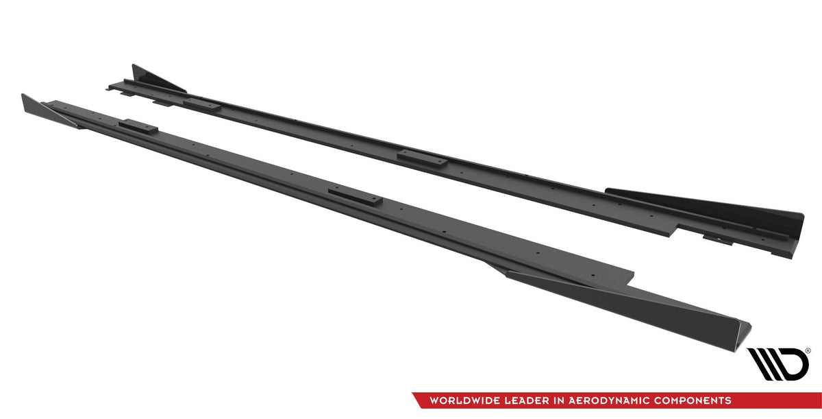 Difusores de taloneras Street Pro + flaps para Mazda 3 MPS Mk1