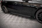 Difusores de taloneras Street Pro + flaps para Mercedes A35 AMG / AMG-Line Aero Pack W177