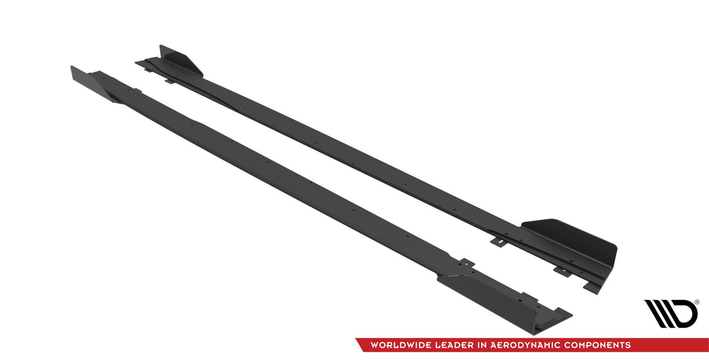Difusores de taloneras Street Pro + flaps para Mercedes A35 AMG / AMG-Line Aero Pack W177