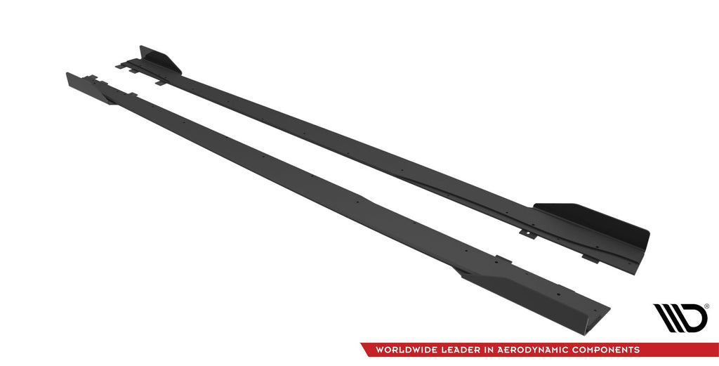 Difusores de taloneras Street Pro + flaps para Mercedes A35 AMG / AMG-Line Aero Pack W177