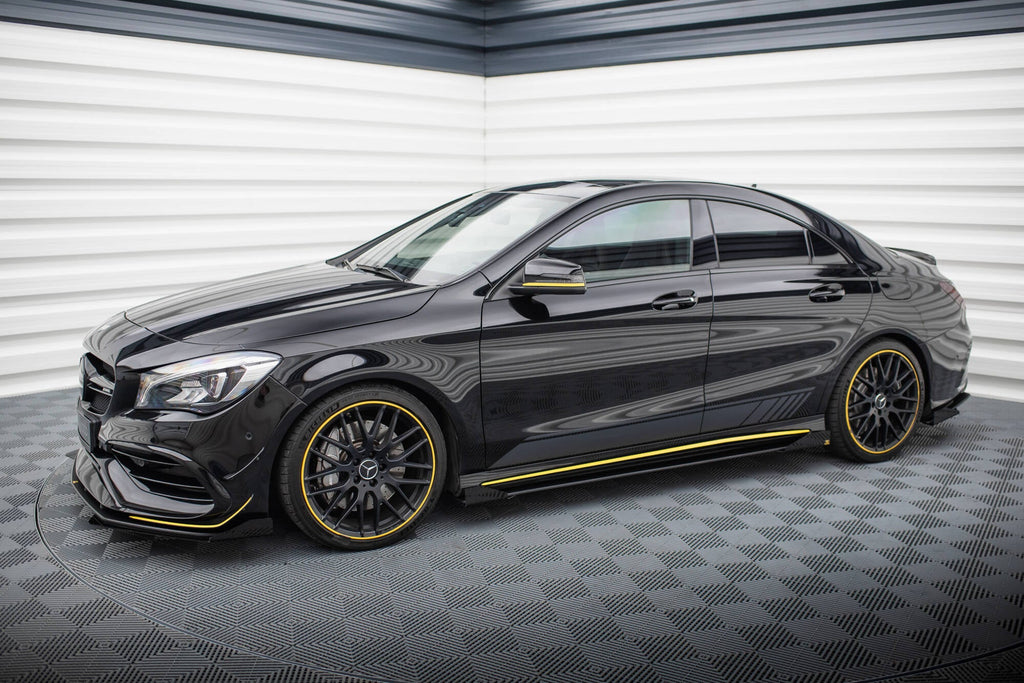 Difusores de taloneras Street Pro + flaps para Mercedes-AMG CLA 45 C117 Facelift
