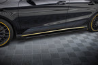 Difusores de taloneras Street Pro + flaps para Mercedes-AMG CLA 45 C117 Facelift