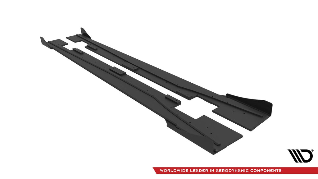 Difusores de taloneras Street Pro + flaps para Mercedes-Benz A 45 AMG W176 Facelift