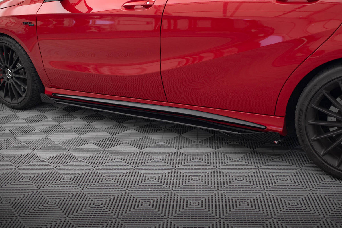 Difusores de taloneras Street Pro + flaps para Mercedes-Benz A 45 AMG W176 Facelift