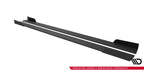 Difusores de taloneras Street Pro + flaps para Mitsubishi Lancer EVO X