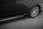 Difusores de taloneras Street Pro + flaps para Mitsubishi Lancer EVO X