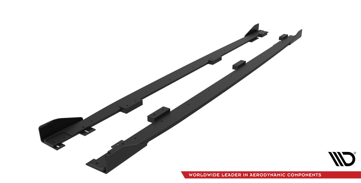 Difusores de taloneras Street Pro + flaps para Peugeot 208 GT Mk2