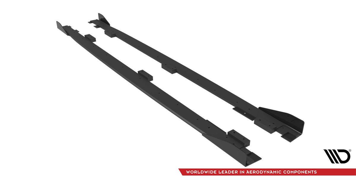 Difusores de taloneras Street Pro + flaps para Peugeot 208 GT Mk2