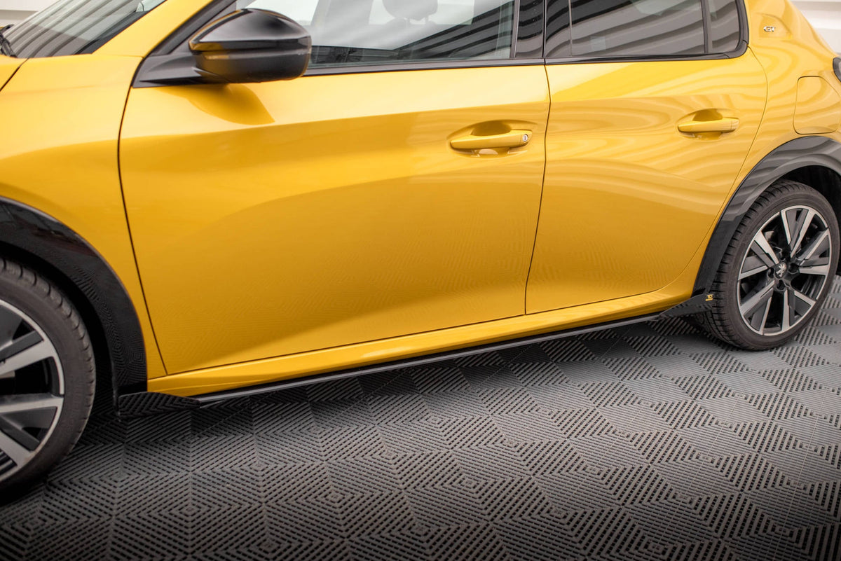 Difusores de taloneras Street Pro + flaps para Peugeot 208 GT Mk2