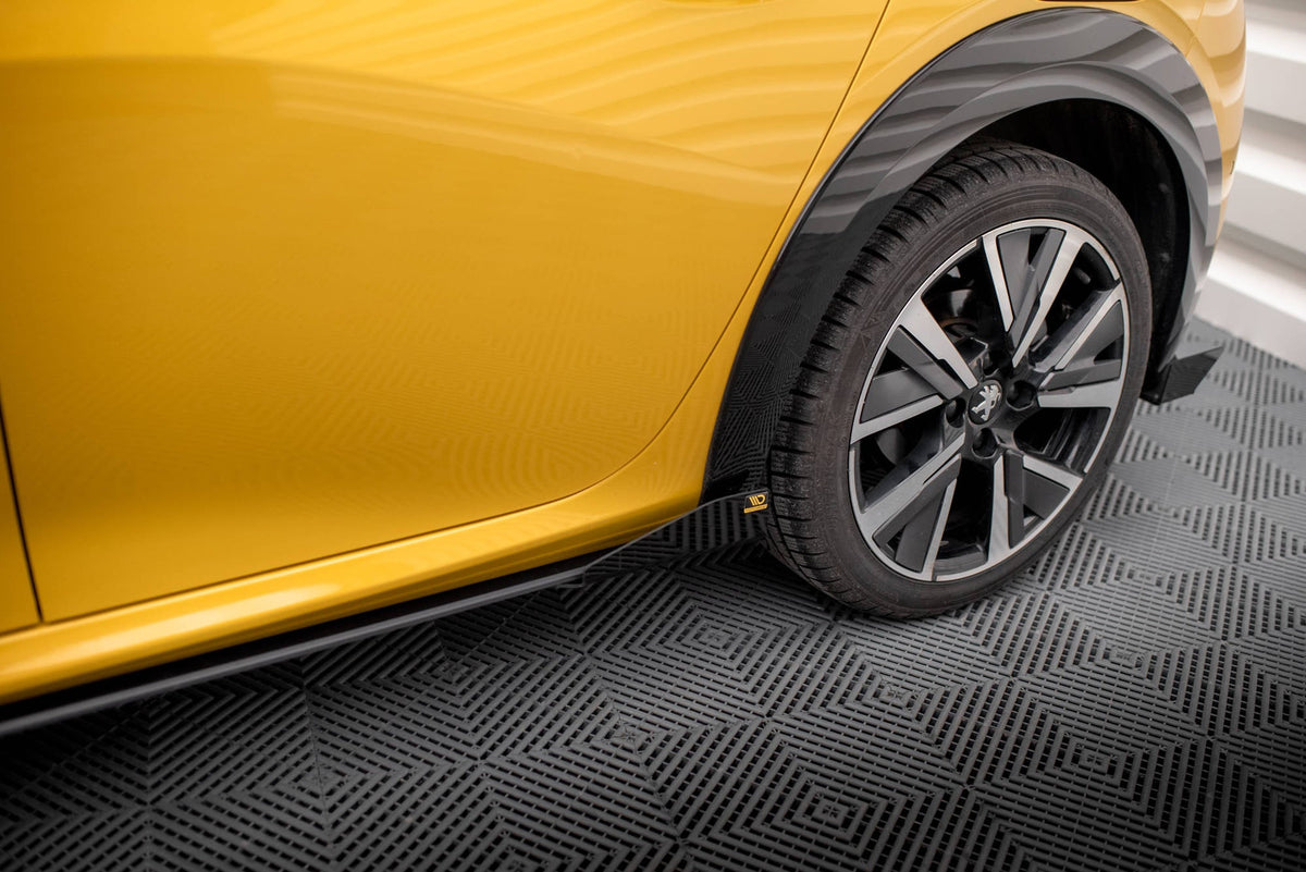 Difusores de taloneras Street Pro + flaps para Peugeot 208 GT Mk2