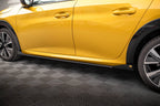 Difusores de taloneras Street Pro + flaps para Peugeot 208 GT Mk2