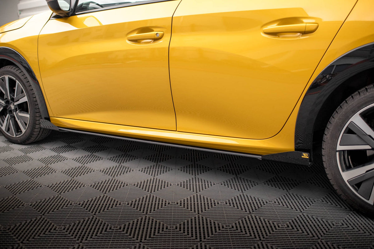 Difusores de taloneras Street Pro + flaps para Peugeot 208 GT Mk2