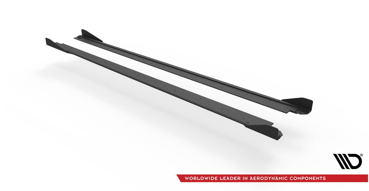 Difusores de taloneras Street Pro + flaps para Seat Leon FR Mk4