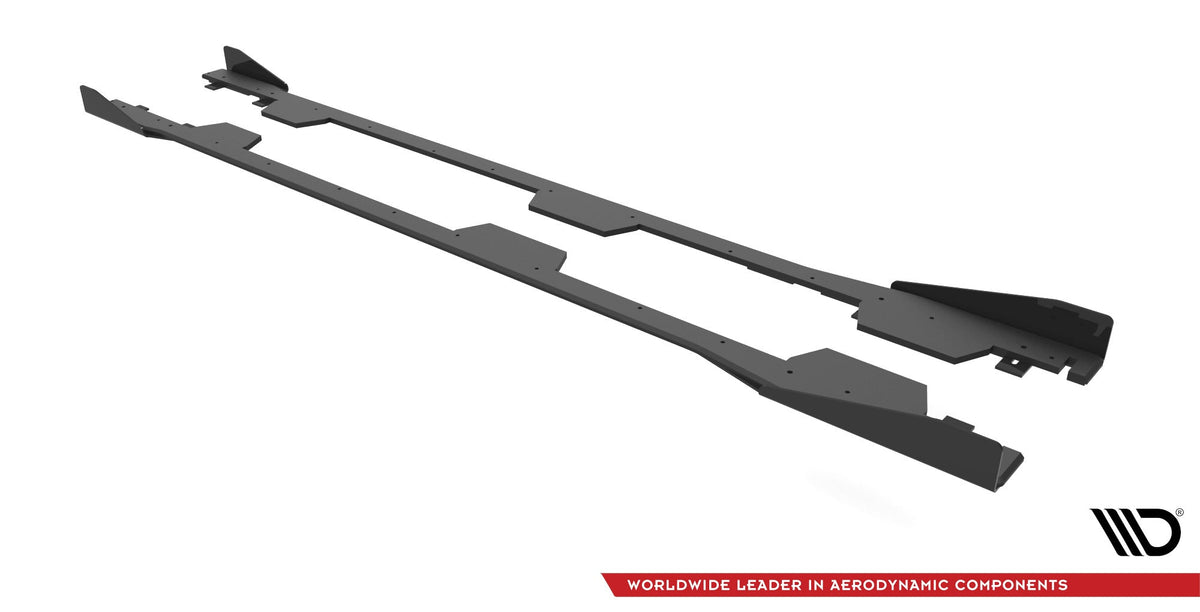 Difusores de taloneras Street Pro + flaps para Subaru BRZ Mk1 / Mk1 Facelift