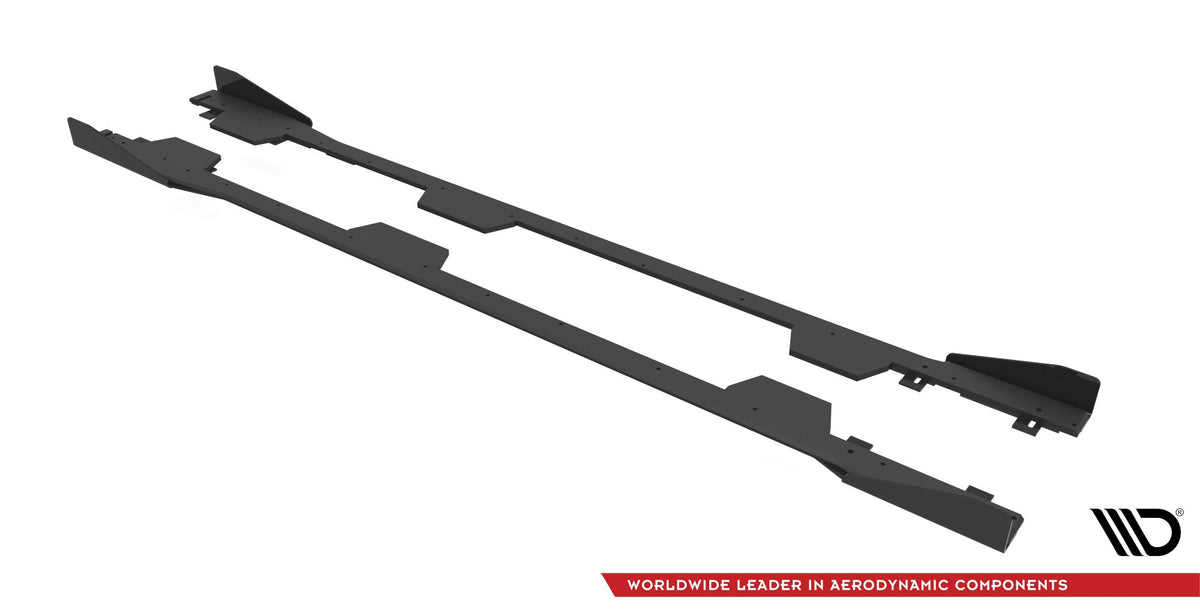 Difusores de taloneras Street Pro + flaps para Subaru BRZ Mk1 / Mk1 Facelift