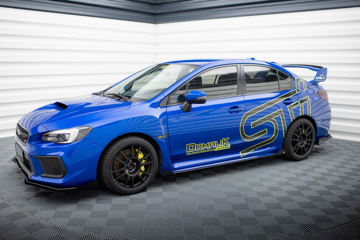 Difusores de taloneras Street Pro + flaps para Subaru WRX STI Mk1