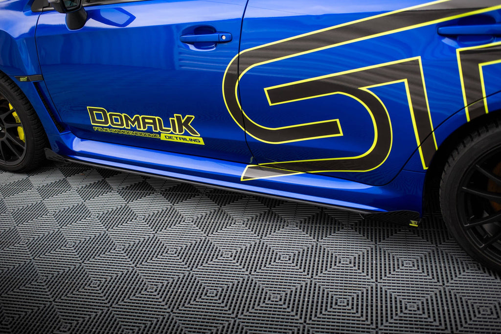 Difusores de taloneras Street Pro + flaps para Subaru WRX STI Mk1